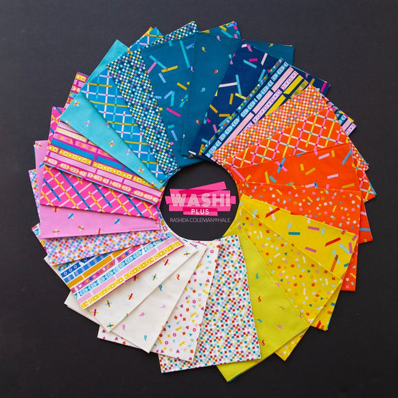 Washi Plus 23 Fat Quarter Bundle by Rashida Coleman-Hale for Ruby Star Society by Moda