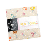 Paper Cuts 2 (Two) 5" Square Charm Pack Bundle by Rashida Coleman Hale for Ruby Star Society by Moda