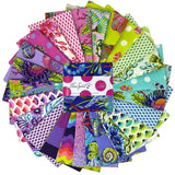 Floral Reef 5" Charm Pack by Tula Pink for Free Spirit Fabrics