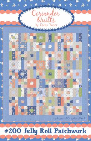 Jelly Roll Patchwork #200 by Corey Yoder for Coriander Quilts