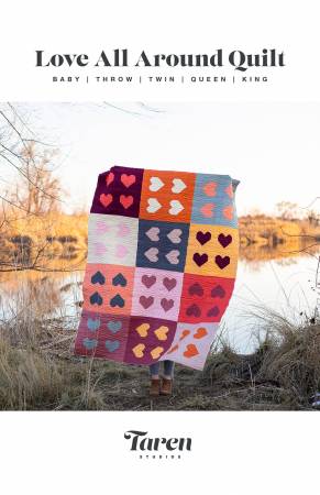 Love All Around Quilt by Allie Perry of Taren Studios