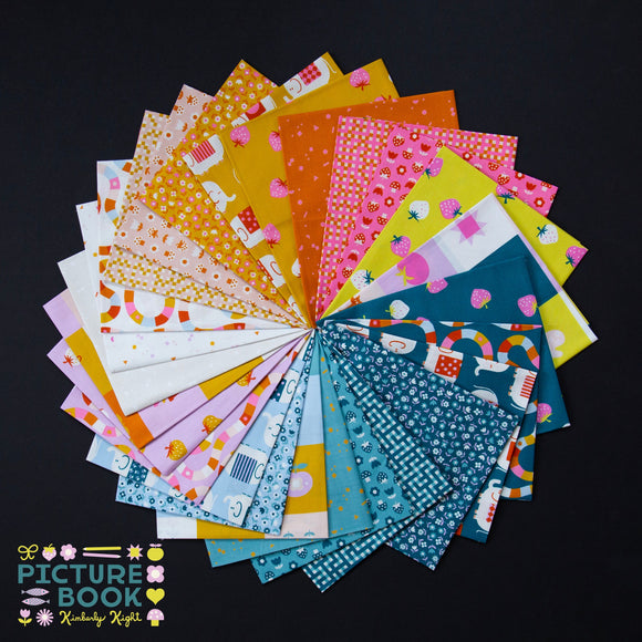 Picture Book 26 Fat Quarter Bundle by Kimberly Knight for Ruby Star Society by Moda