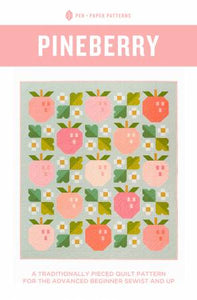 Pineberry Quilt by Pen + Paper Patterns