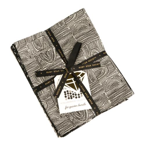 Achroma 28 Fat Quarter Bundle a Collection by Ruby Star Society For Moda