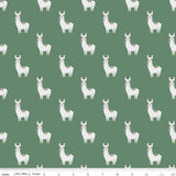 Hibiscus "Alpacas Forest" by Simple Simon and Company for Riley Blake Designs