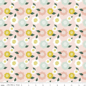 Hibiscus "Flowers Blush" by Simple Simon and Company for Riley Blake Designs