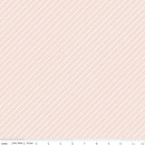 Hibiscus "Stripes Blush" by Simple Simon and Company for Riley Blake Designs