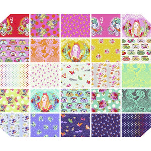 Curiouser & Curiouser Complete Bundle 25 Fat Eighths by Tula Pink for Free Spirit Fabrics