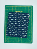 Rotary Club "Birds And Cages Navy" by Kimberly Kight for Cotton & Steel OOP