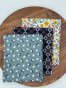 Floral Folk 3 Fabric Curated Bundle by Jo Rose for Lewis & Irene Fabrics