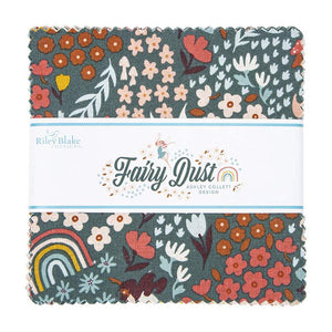 Fairy Dust 5" Stacker Pre-Cut Bundle by Ashley Collett Design for Riley Blake Designs