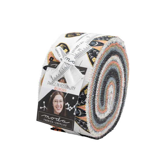 Dwell in Possibilities 40 Jelly Roll Strips 2.5