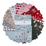 Warm Wishes 10" Stacker Pre-Cut Bundle by Simple Simon and Company for Riley Blake Designs