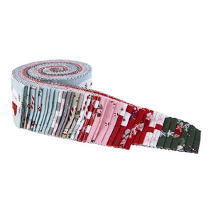 Warm Wishes 2.5" Rolie Polie Pre-Cut Bundle by Simple Simon and Company for Riley Blake Designs