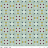 Whimsical Romance "Scroll Mint" by Keera Job for Riley Blake Designs