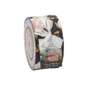 Midnight In The Garden 40 Jelly Roll Strips 2.5" by Sweetfire Road for Moda