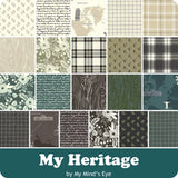 My Heritage 5" Square Stacker Pack by Mind's Eye for Riley Blake Designs