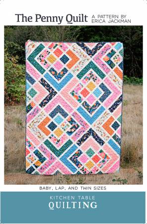 The Penny Quilt Pattern by Erica Jackman from Kitchen Table Quilting