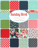 Sunday Stroll 40 Honey Bun Strips 1.5"  by Bonnie & Camille for Moda